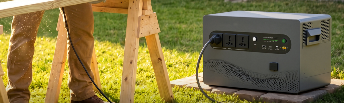 Ditching Gas Tools: How Portable LiFePO4 Power Stations Supercharge Outdoor Home Maintenance