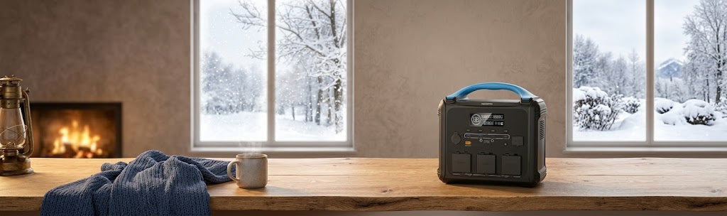 portable power station for home warming
