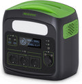 Portable Power Station N7576 700W (Peak 1400W) 483.84Wh AC Sockets x 3, Power Station LiFePO4 Battery Pure Sine Wave, USB-C PD100W Output, Solar Generator for Camping Home CPAP