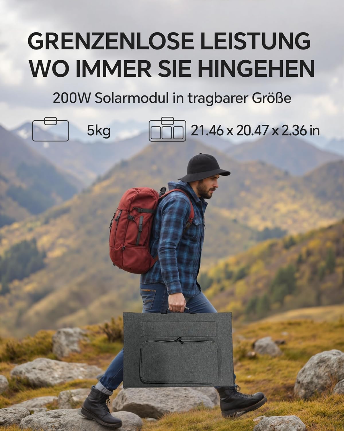 200W Foldable Solar Panel