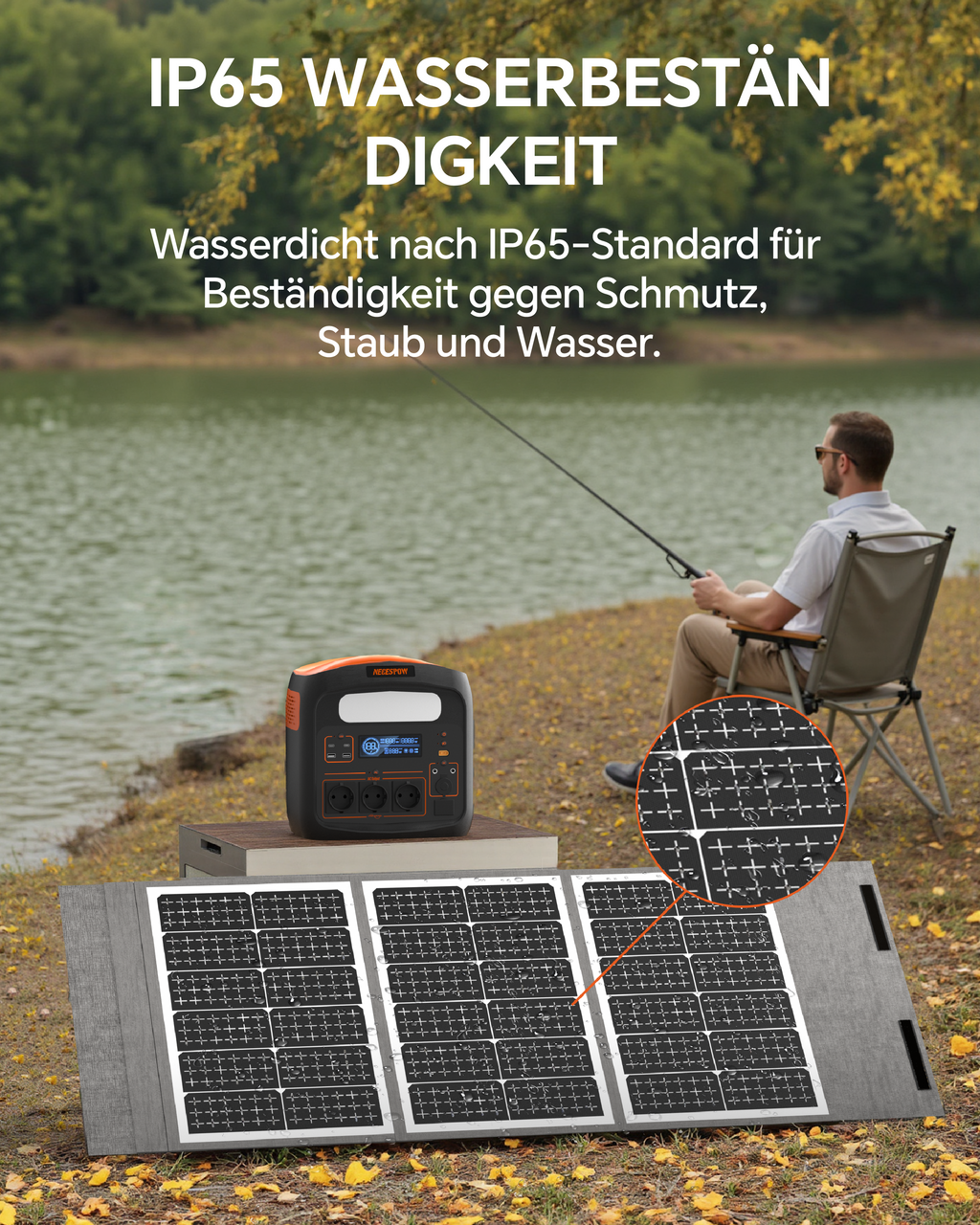 100W Foldable Solar Panel