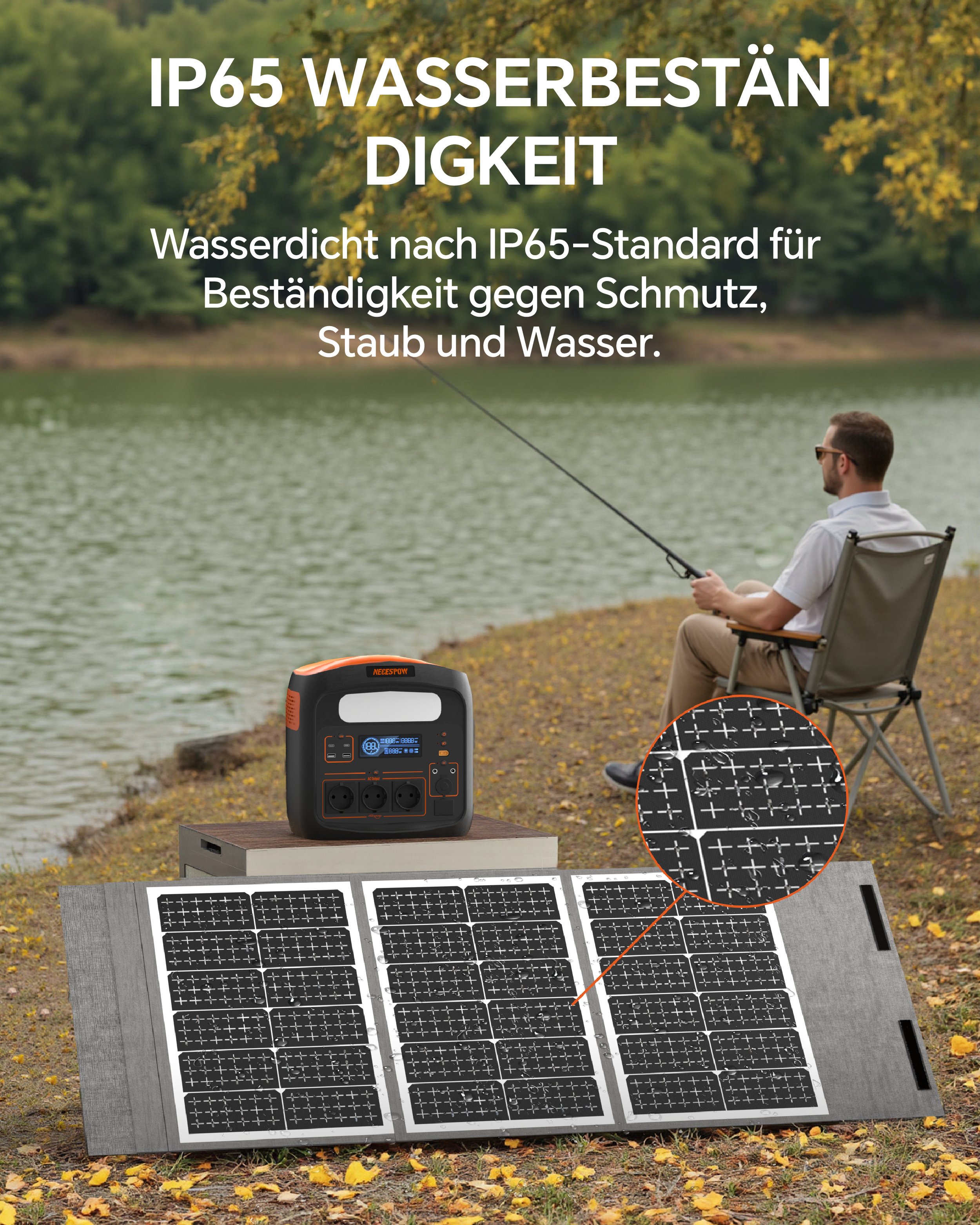 100W Foldable Solar Panel